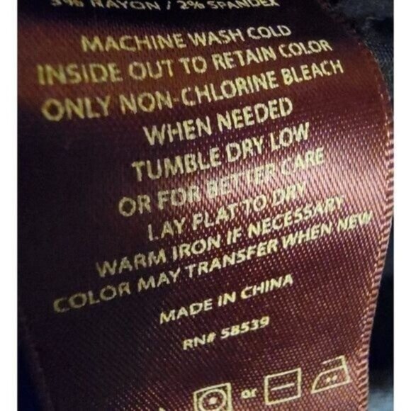 KUT FROM THE KLOTH Womens Denim Blue Jeans Skinny Frayed Hem Sz 10 KP701… - Picture 13 of 14